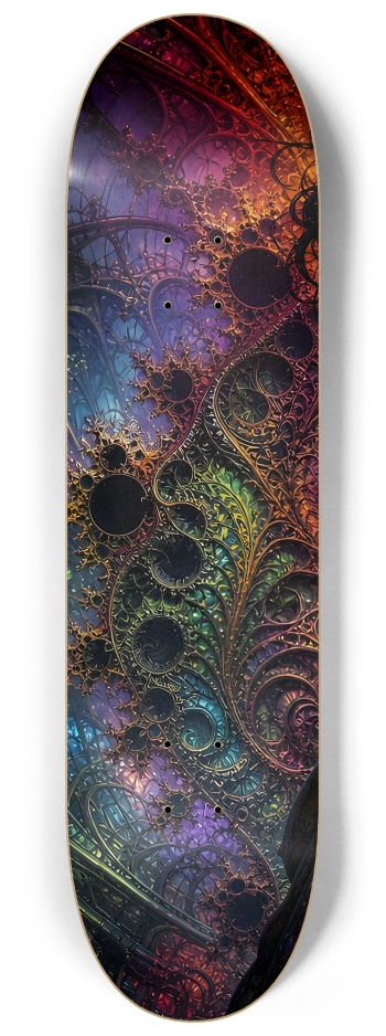Psychedelic Gay Fractal Jet Black Elf #4 #1