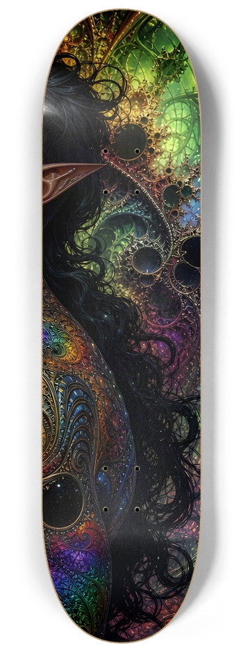 Psychedelic Gay Fractal Jet Black Elf #4 #3