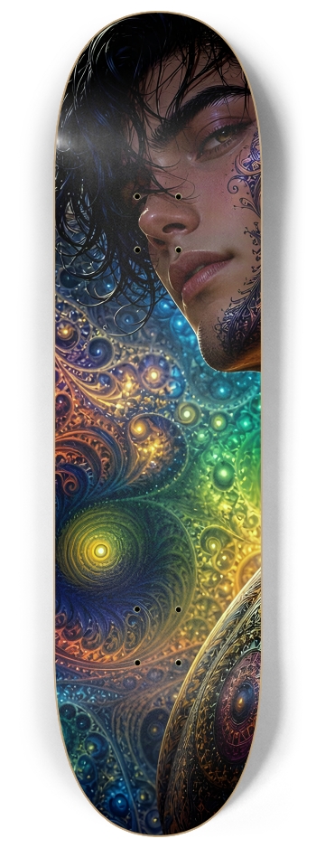 Psychedelic Gay Fractal Jet Black Elf #24 #1