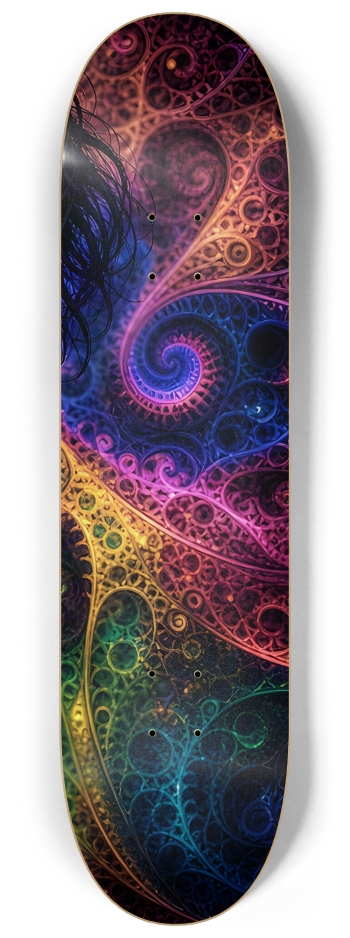 Psychedelic Gay Fractal Jet Black Elf #5 #3