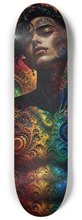 Psychedelic Gay Fractal Jet Black Elf #20 #2