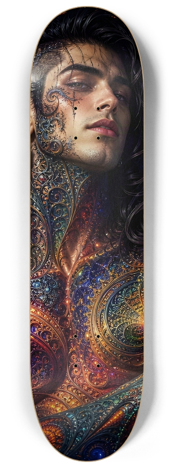 Psychedelic Gay Fractal Jet Black Elf #7 #2