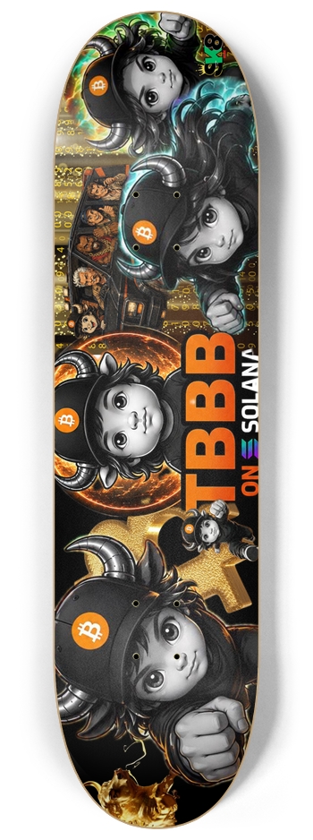 TBBB Skateboard 8-1/4 Skateboard Deck