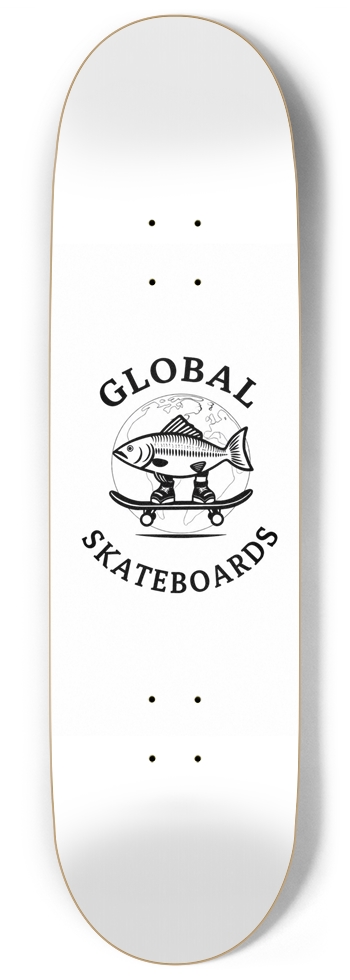 Global Skate Logo 9 Inch Skateboard