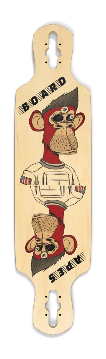Custom Skateboard Drop Through Longboard