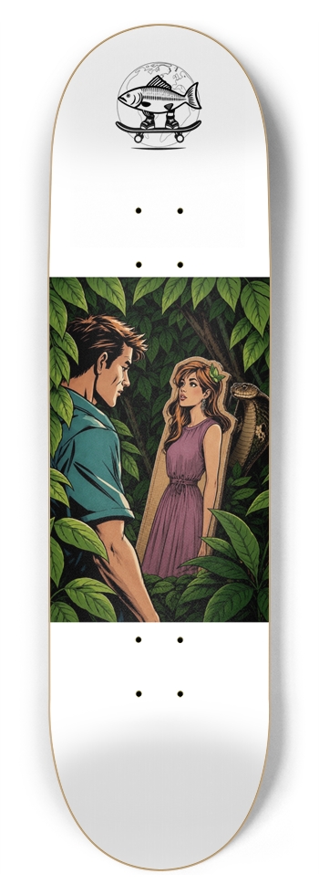Cardboard Cutout Global Skate 8-3/4 Inch Skateboard