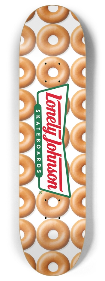 Lonely Johnson Doughnut Skateboard Deck 8.0 Inch