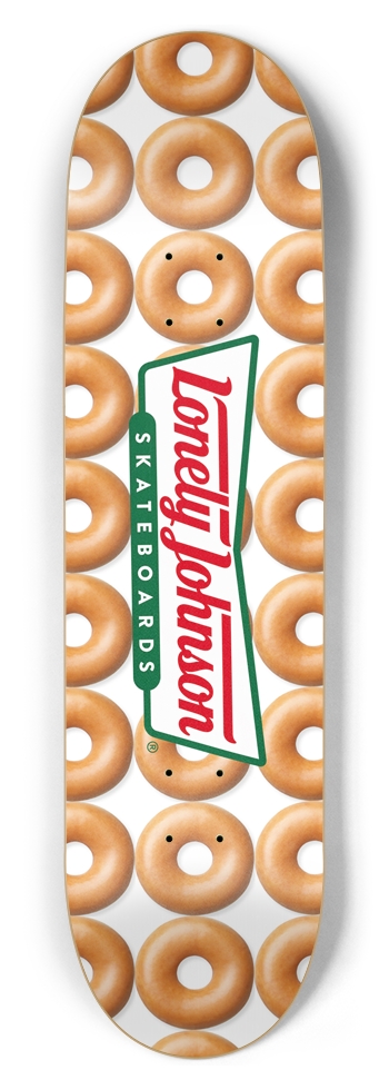 Lonely Johnson Doughnut Skateboard Deck 8.5 Inch