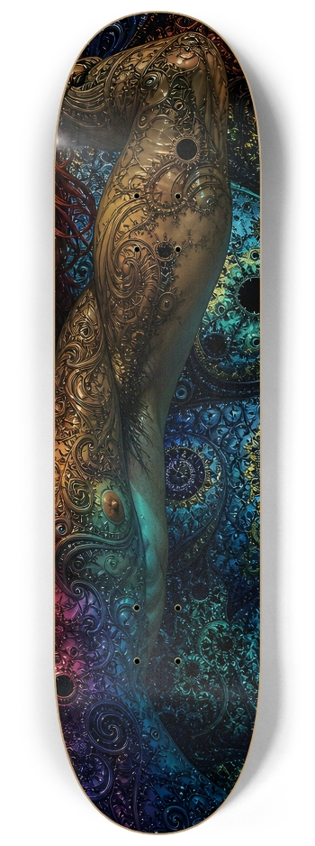 Gay Fractal Man #59 #3 8-1/4 Skateboard Deck