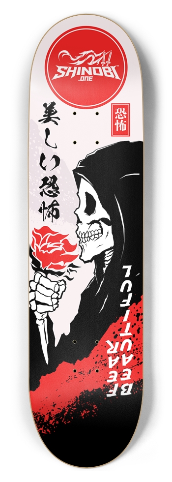 Beautiful Fear - 8.5 Inch 8-1/2 Skateboard Deck