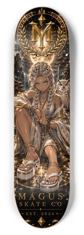 Magus Skate Co "Great Horned Owl Monk Mage"