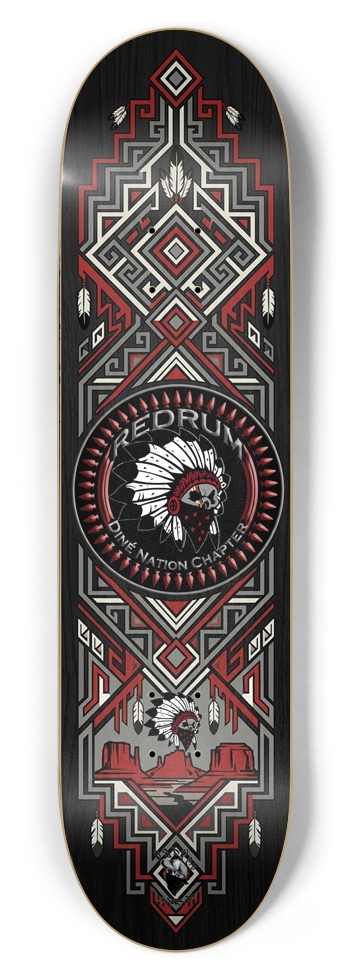 Diné Charity Board 8-1/2 Skateboard Deck