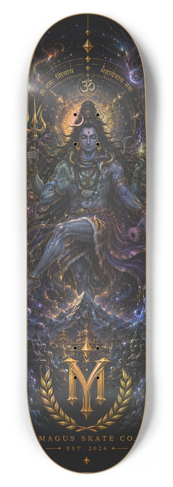 Magus Skate Co "Shiva" 8-3/4 Inch Skateboard