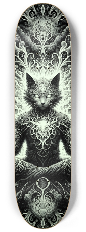 Fractal Coloring Page Cat #5 #2