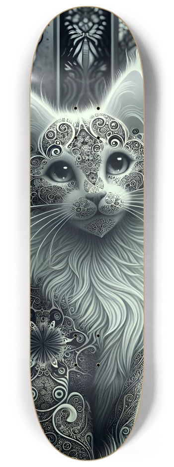 Fractal Coloring Page Cat #8 #2