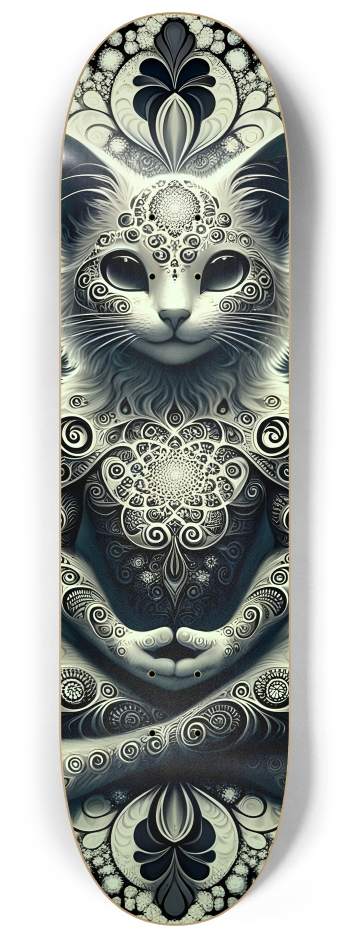 Fractal Coloring Page Cat #21 #2