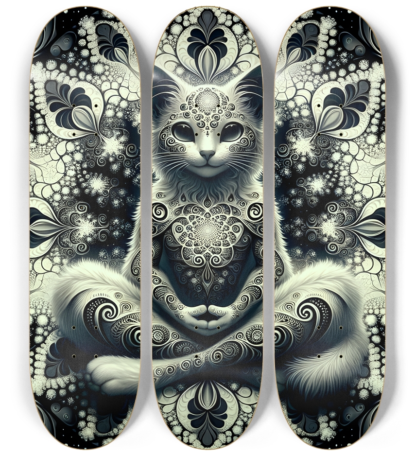 Fractal Coloring Page Cat #21