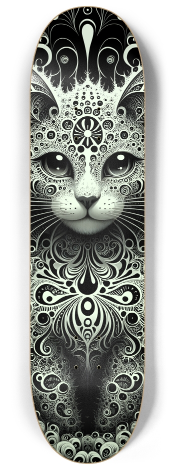 Fractal Coloring Page Cat #6 #2