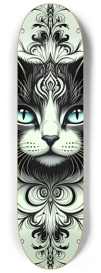 Fractal Coloring Page Cat #7 #2