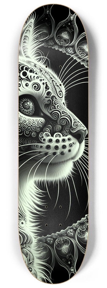 Fractal Coloring Page Cat #2 #2