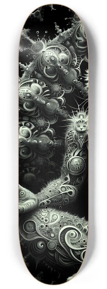 Fractal Coloring Page Cat #10 #1