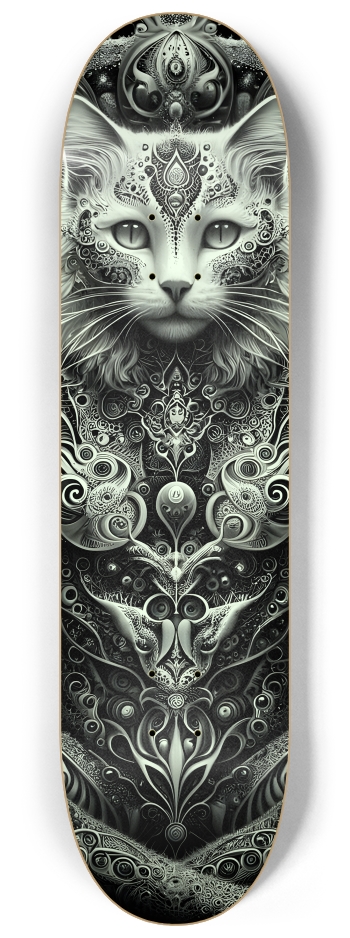 Fractal Coloring Page Cat #10 #2