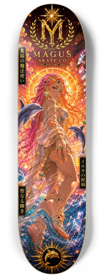 Magus Skate Co "Dolphin Sun Mage"