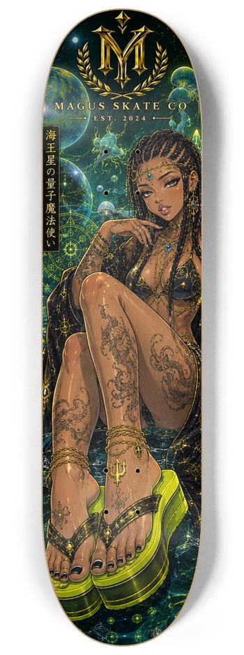 Magus Skate Co "Neptune Quantum Mage" 8-1/4 Skateboard Deck