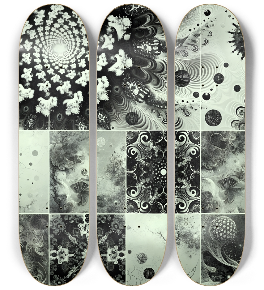 B&W Fractal #5