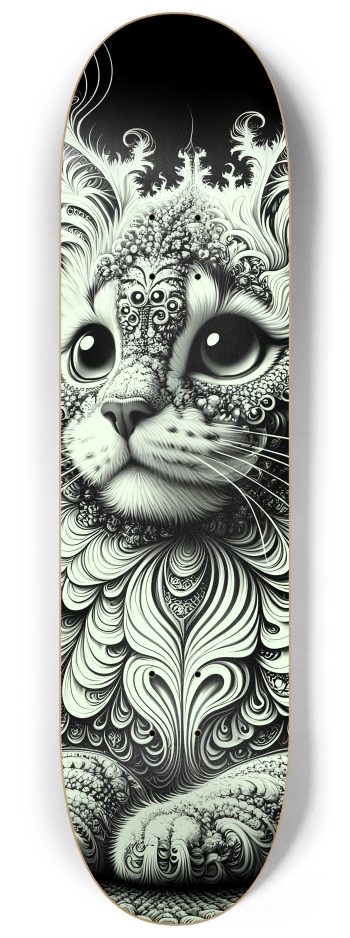 Fractal Coloring Page Cat #30 #2