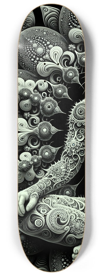 Fractal Coloring Page Cat #23 #1