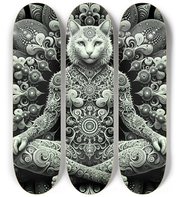 Fractal Coloring Page Cat #23