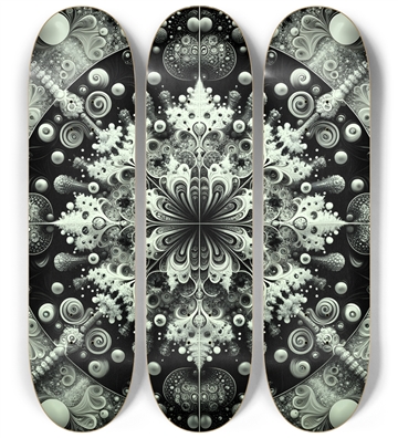 B&W Fractal #11