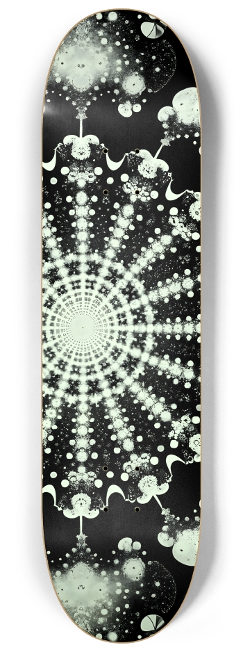 B&W Fractal #8 #1 8-1/4 Skateboard Deck