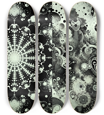 B&W Fractal #8