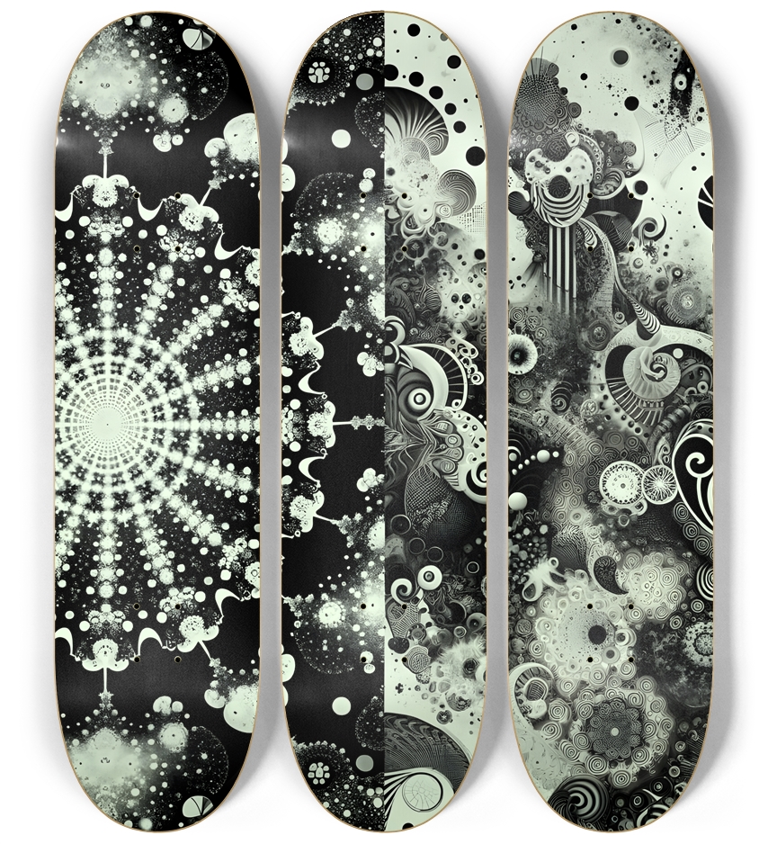 B&W Fractal #8