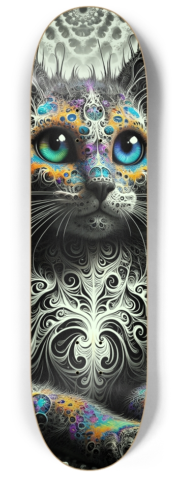 Fractal Coloring Page Cat #26 #2