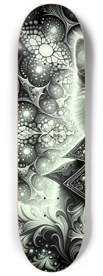 Fractal Coloring Page Cat #27 #1