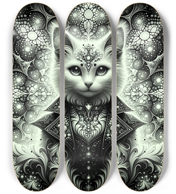 Fractal Coloring Page Cat #27