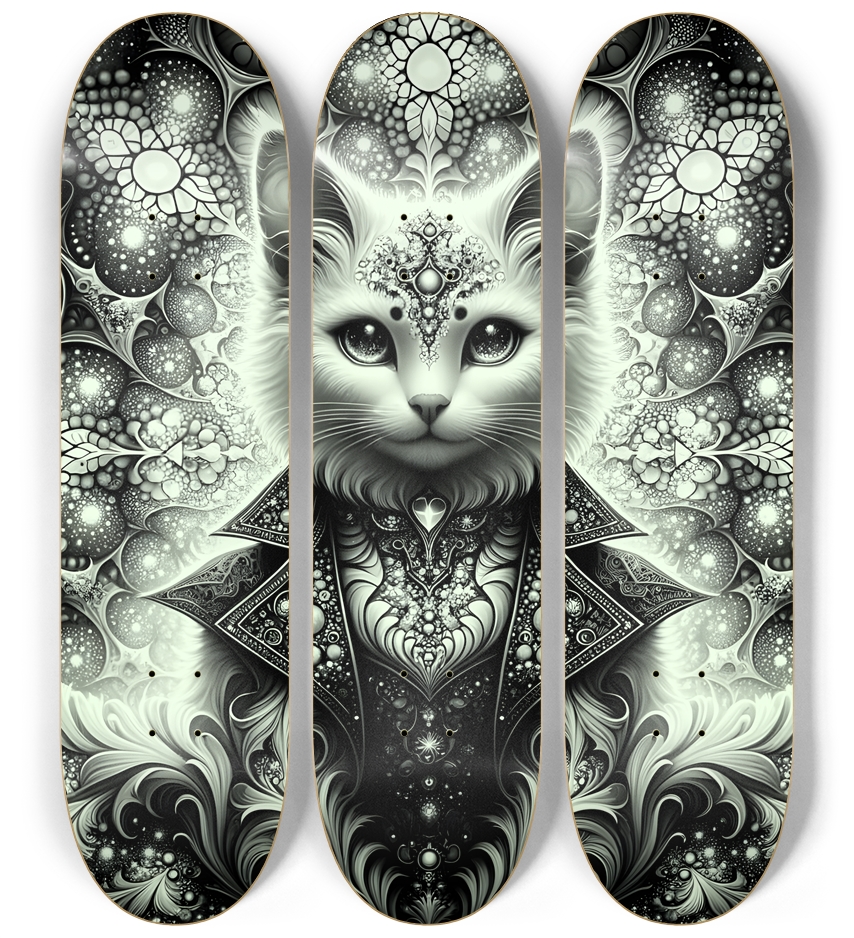 Fractal Coloring Page Cat #27