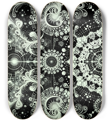 B&W Fractal #12