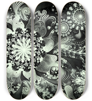 B&W Fractal #10