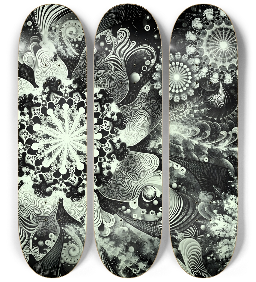B&W Fractal #10