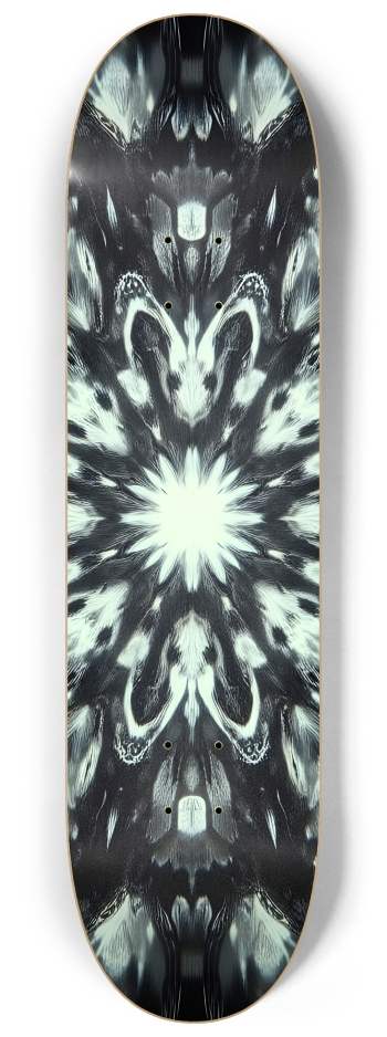 B&W Fractal #1 #2 8-1/4 Skateboard Deck
