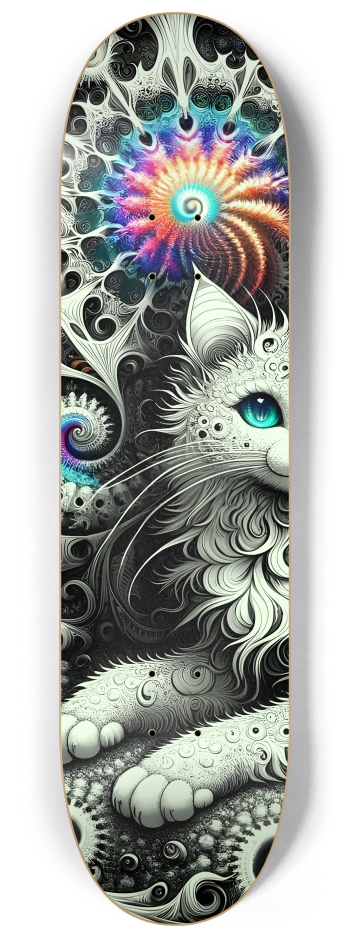 Fractal Coloring Page Cat #29 #1