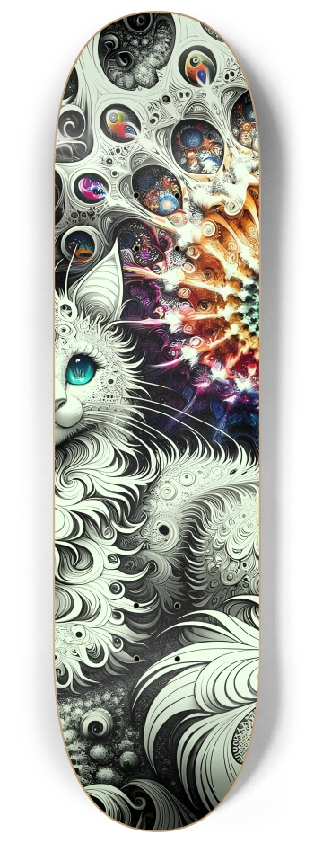 Fractal Coloring Page Cat #29 #2