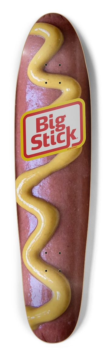 ©BigStick HotDog Longboard Shape