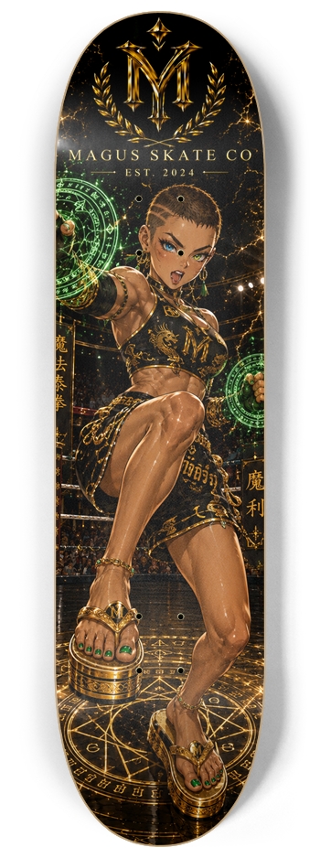 Magus Skate Co "Muay Thai Mage"