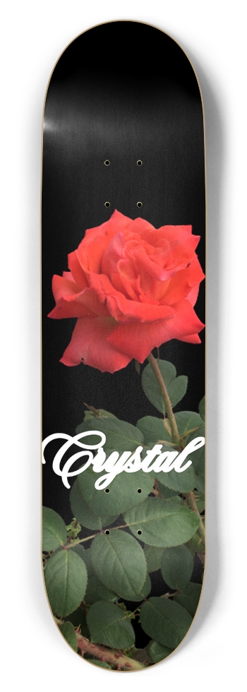 Rose Skateboard 8-1/2 Skateboard Deck