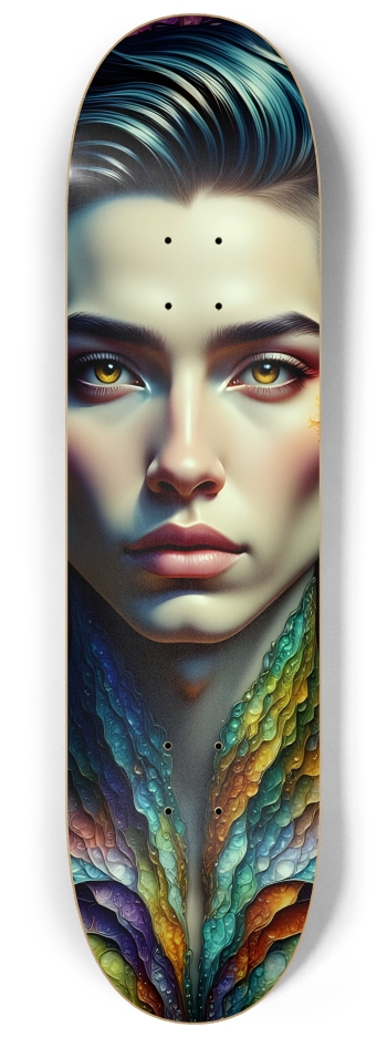 The Elf Prince - Brunette #4 #2 8-1/4 Skateboard Deck